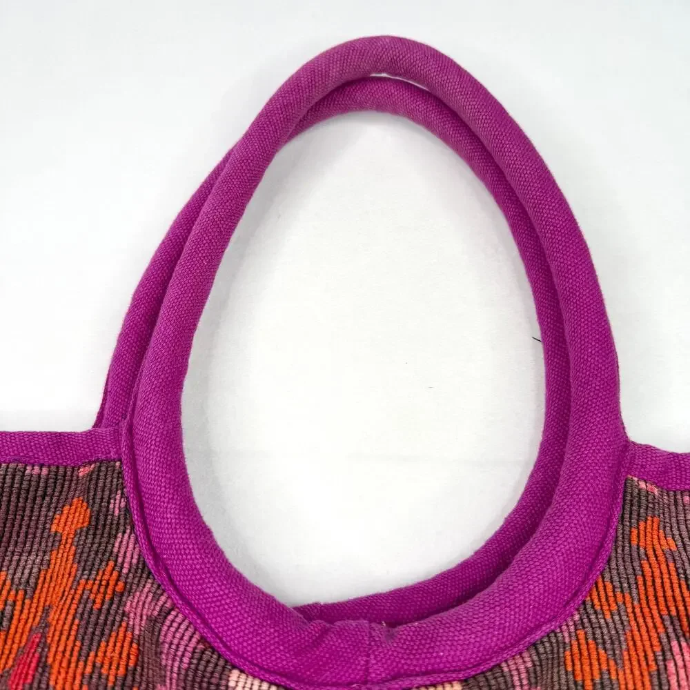Boho Woven Large Tote Bag